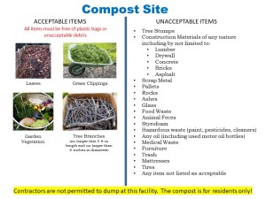 compost site guidelines